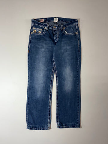 Vintage True Religion Super T Big Stitch Jeans – (W:36) (L:42)