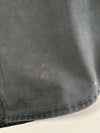 Harley-Davidson Washed Black Long-Sleeve Button-Up Shirt with Chest Logo (XL)