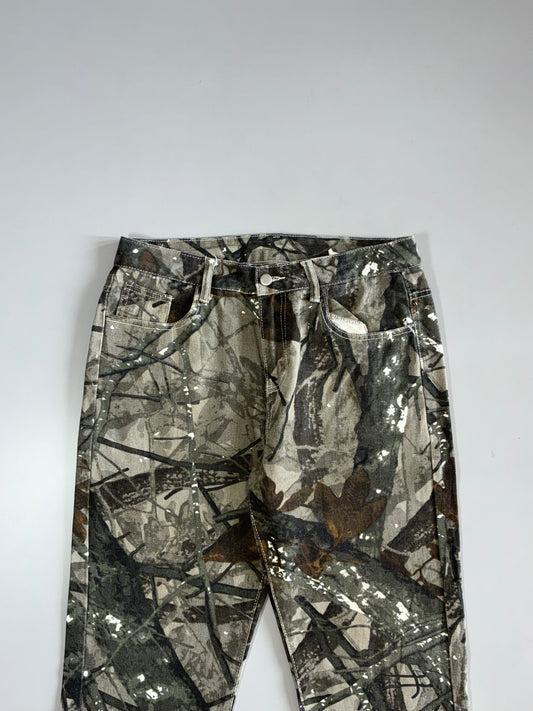 SHEIN Realtree Camo Print Denim Jeans (W:34 |L:42)