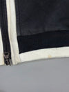 EA7 Emporio Armani Black & White Velour Track Jacket (S)