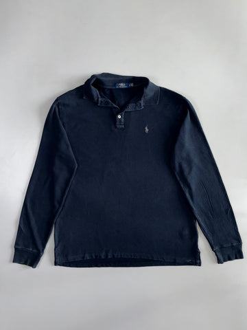 Polo Ralph Lauren | Long Sleeve Pony Polo | Washed Navy (2XL)