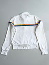Vintage Puma Rainbow Stripe Track Jacket – White (S)