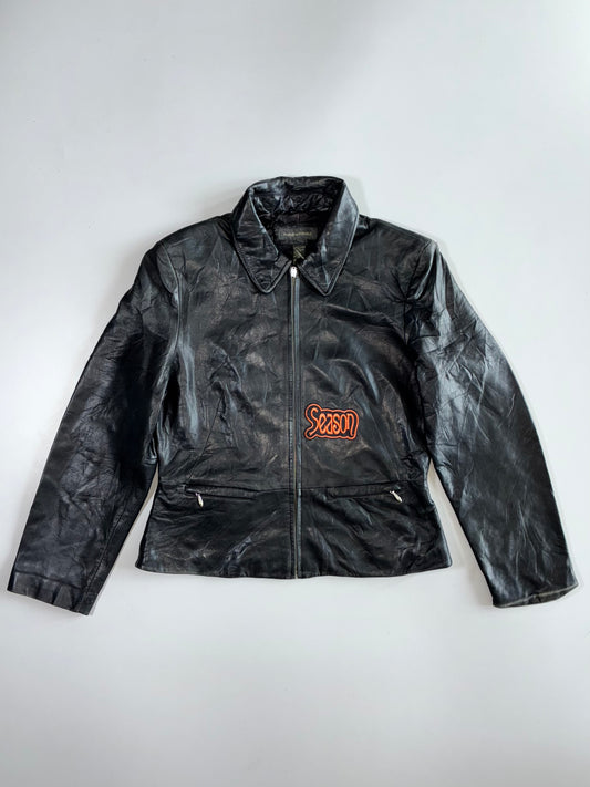 Banana Republic Premium Original Leather Jacket Womens (M)
