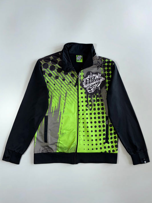 No Fear | Y2K Sublimated Track Jacket (L)