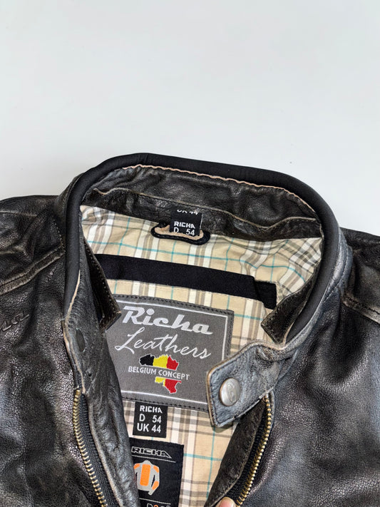 Vintage Richa’s Pure Leather Racing Jacket With CE Protection (M)