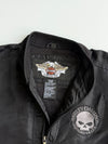 Harley-Davidson Willie G Skull Nylon Bomber Jacket (Xl)