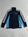 Adidas 3-Stripe Navy/Sky Blue Track Jacket (M)
