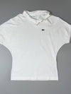 Lacoste White Piqué Cotton Polo Shirt women's (M)