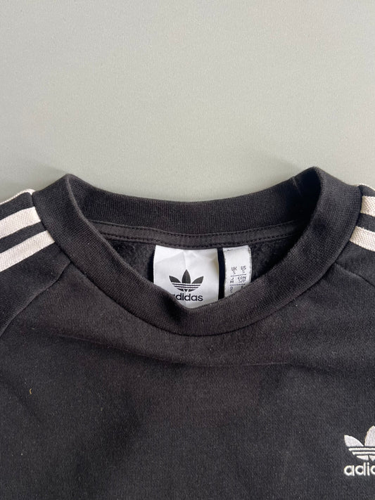 Adidas Originals 3-Stripe Raglan Crewneck Sweatshirt (M)