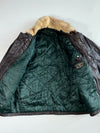 Vera Pelle Premium Original Bomber Leather Jacket (XL)