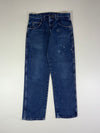 Vintage Wrangler Dark Wash Straight Leg Jeans (W:33) (L:41)