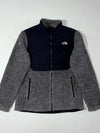 Vintage The North Face Grey Sherpa Fleece Jacket Women’s (M)