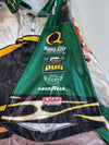 Vintage NHRA Qpower.com Leaf Racewear Drag Racing Pit Crew Shirt(2XL/3Xl)