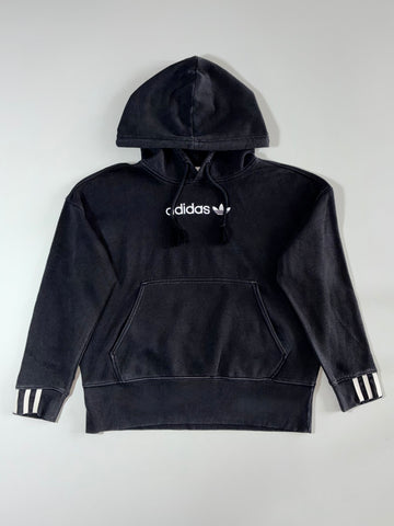 Adidas Originals | Black Trefoil Hoodie Women’s (L)