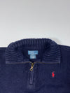 Polo Ralph Lauren Chunky Knit Quarter Zip Sweater – (XS)