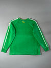 Puma Vintage Raglan Sleeve Crewneck Sweatshirt — Green / Yellow (S)