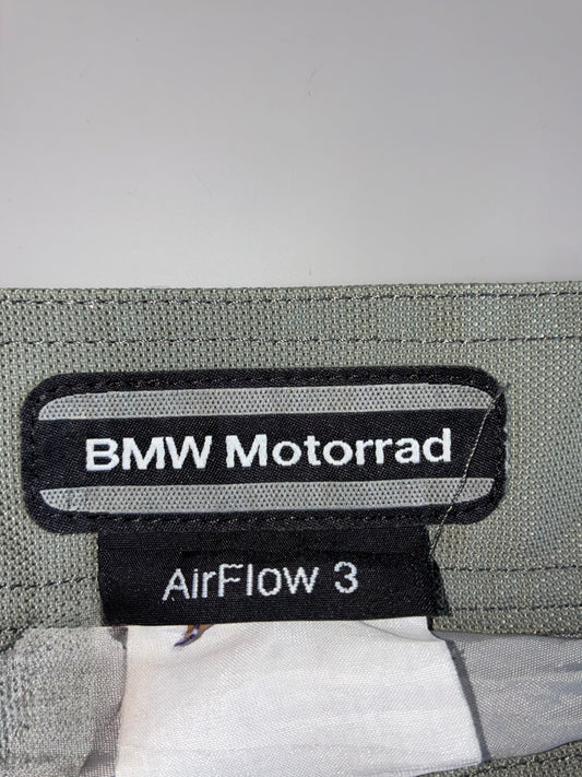 BMW Motorrad AirFlow 3 Riding Pants Olive Green Mesh Textile Moto Knee Paded (W:32) (L:37)