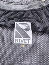 Vintage Rivet’s Pure Genuine Leather Racing Jacket With Carbon Fibre Protection (XL)