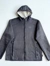 Jack Wolfskin Sherpa Lined Hooded Fleece Jacket – Grey (2XL)