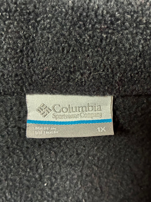 Columbia Fleece Full-Zip Vest - Black Women’s (XL)