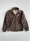 The North Face Polartec Brown Full-Zip Fleece Jacket (XL)
