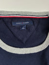 Tommy Hilfiger Navy Flag Logo Crewneck Sweater (M)