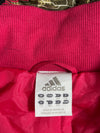 Adidas Hot Pink Faux Fur Hood Bomber Jacket (M)