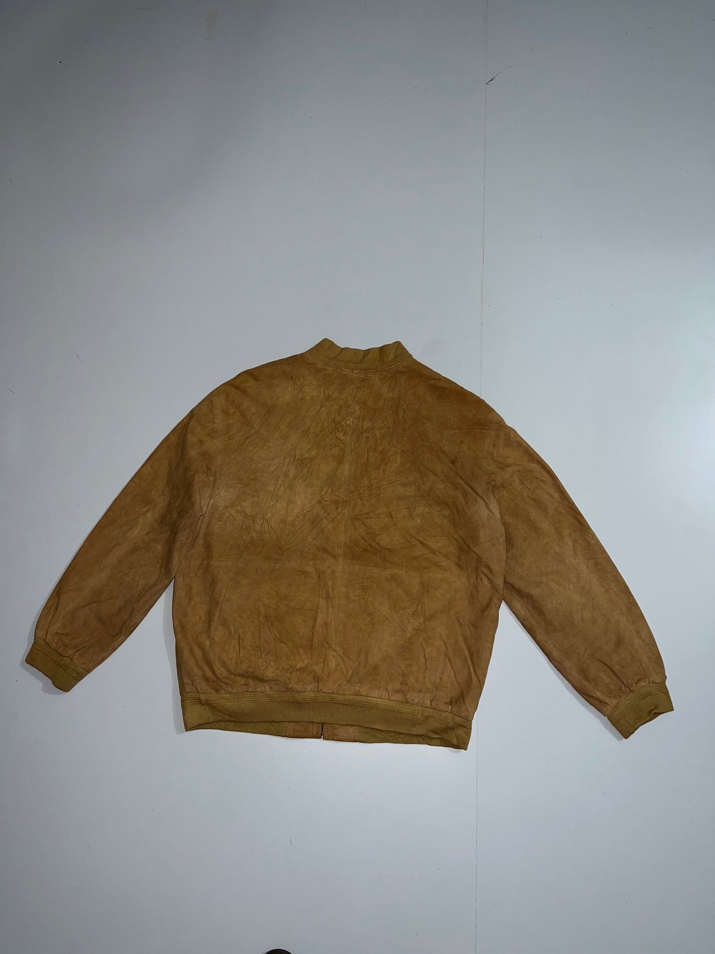 !                                                                                                                                                            Super Premium Original Sued Leather Jacket (XL)
