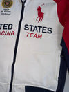 ZPolo*Ralph*Lauren*Original Vintage Racing Jacket All Embroidered (RARE) (M)
