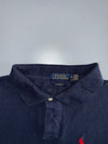 Polo Ralph Lauren Navy Pique Polo – Custom Slim Fit (M)