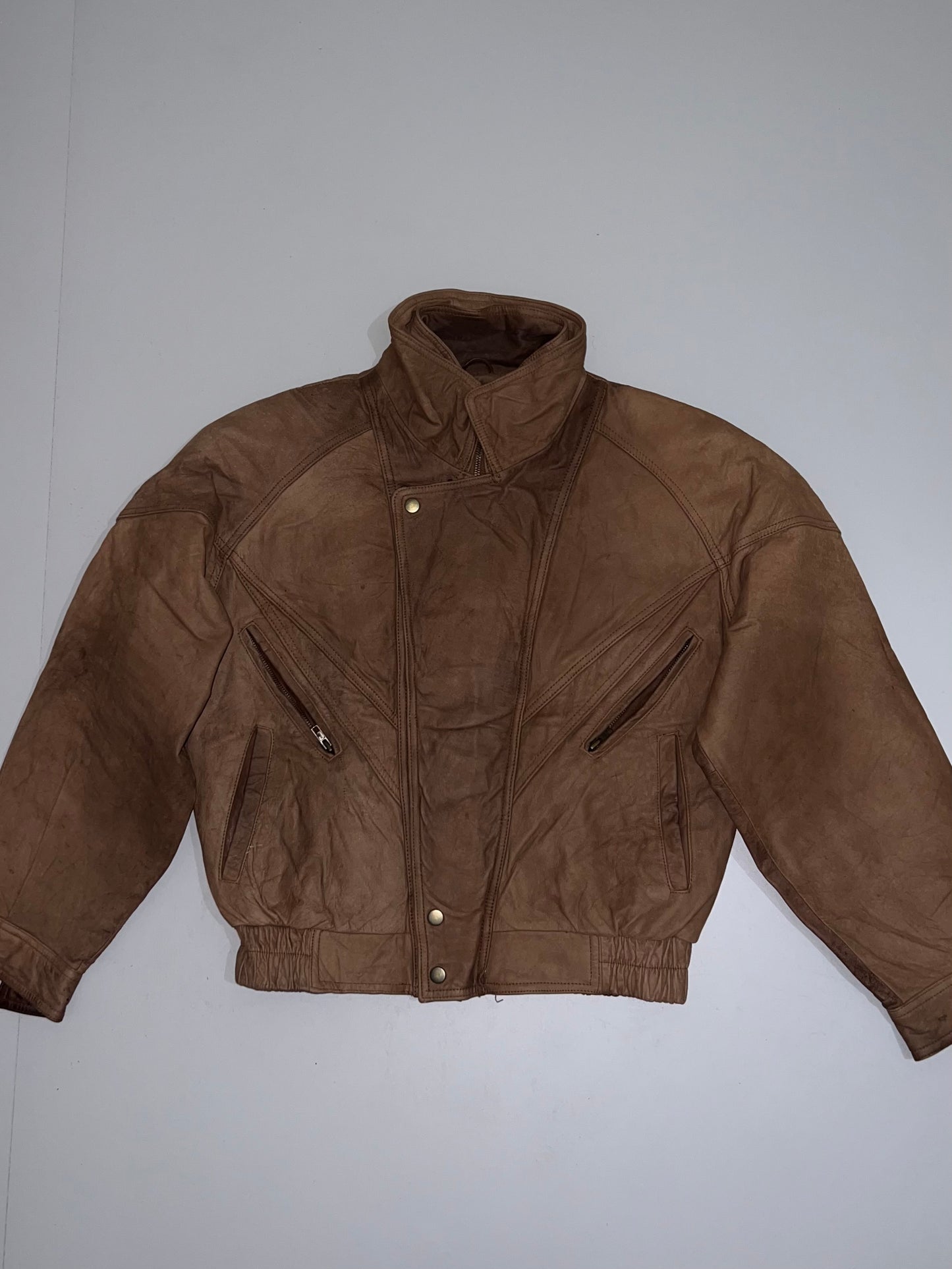 ZSuper Premium Original Leather Jacket (RARE) Designer (M)