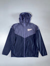 Nike Windrunner Colorblock Hooded Zip-Up Jacket – Navy/Periwinkle, Size (L/XL)