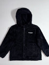 Discovery Expedition | Black Sherpa Fleece Zip-Up Hoodie (XS)