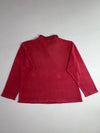Polo Jeans Co. Ralph Lauren | Red Navy Ribbed Quarter Zip (2XL)