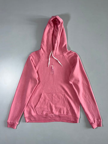 Polo Ralph Lauren Big Pony Hoodie in Pink With QR (S)