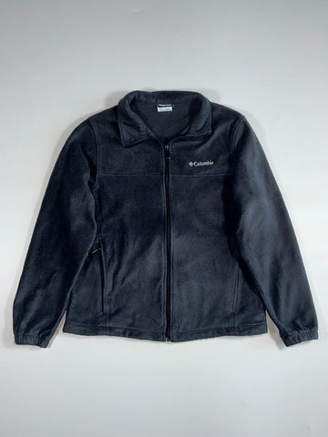 Columbia Full Zip Fleece Jacket – Black (M)