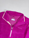 Columbia Half Zip Fleece Pullover – Magenta Purple (L)