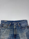 Levi's Premium Blue Wash Straight Leg Denim Jeans (W:34) (L:44)