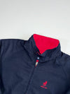 Boston Polo Navy & Red Reversible Harrington Jacket (L)