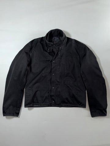 Vintage Dainese Black Biker Motorcycle Jacket (L)