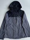 Columbia Waterproof Hooded Jacket Black/Grey Color block (S/M)