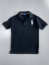 Polo Ralph Lauren | Big Pony Polo embroidered logo Black TEE- (L)
