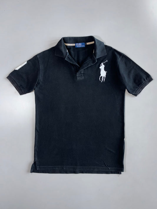 Polo Ralph Lauren | Big Pony Polo embroidered logo Black TEE- (L)