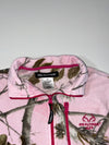 Realtree AP Pink Camo Full Zip Fleece Jacket (S)