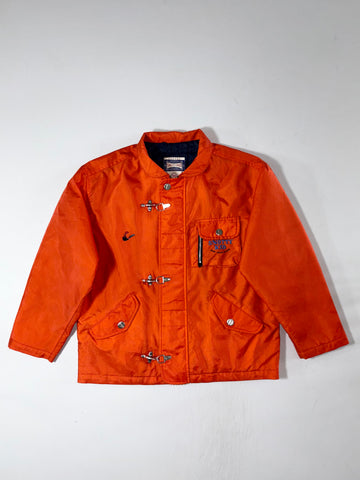 Vintage Snotty Kid Orange Fireman Clasp Quilted Jacket – Kids/Junior (L/XL)