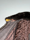 Vintage Premium Original (Detechable Furr Collar) Leather Jacket (M)