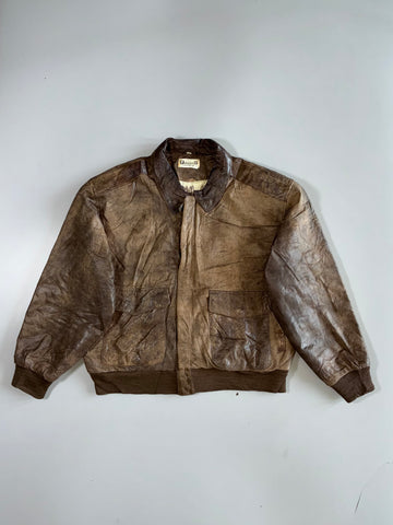 Outpost-II Premium Original Leather Jacket (L)