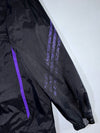 Adidas Windbreaker Rain Jacket Black/Purple (XL)