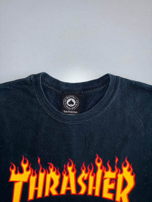 Thrasher Magazine Flame Logo Tee (M)