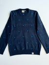 Carhartt Navy Bird Embroidered Knit Sweater – (S)